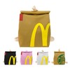 McDonald's Backpack Packaging Student Schoolbag Large Capacity School Funny Cute