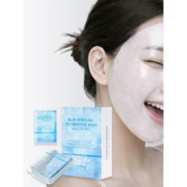 Lindsay Madecassoside 1 pack per day Blue Spirulina Ice Smoothie Mask 1g 20 sheets / 린제이 마데카소사이드 1일1팩 블루 스피룰리나 아이스 스무디 마스크 1g 20매