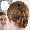 DAZEBRA 2pcs Sponge Hair Bun Maker, Flexible Lazy Bun Updo