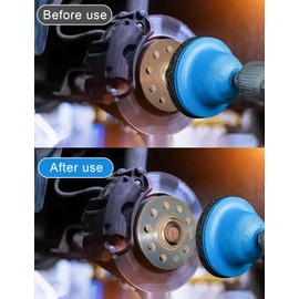 Yujncosm Wheel Hub Grinder Cleaning Tool, 6 inch Wheel Hub Cleaner Resurfacing Kit with 1/2" Drill Adapter, Wheel Hub Cleaner Hub Resurfacing Kit