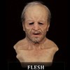 Old Man Mask Realistic/Smoking Old Lady Mask -Latex Headgear Cosplay