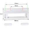 Spares2go Door Handle For Hotpoint Fridge Freezer (190mm, White)