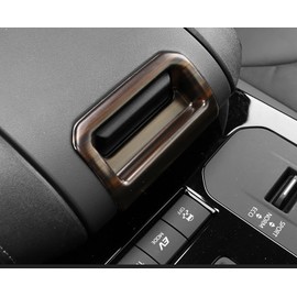 KELEIMAI Car Accessories Fit for Toyota Highlander 2021-2025 Interior Armrest Console Center Decor Cover Trim (Peach Wood Style) ABS 1PC