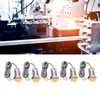 5Pcs Metal Inductive Switch Proximity Limit Sensor NPN 3‑Wire Normally