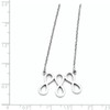 Chisel Stainless Steel Infinity Symbol Polished Necklace