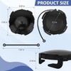 JIYIZO 3" RV Sewer Cap with Bayonet Lock - Universal