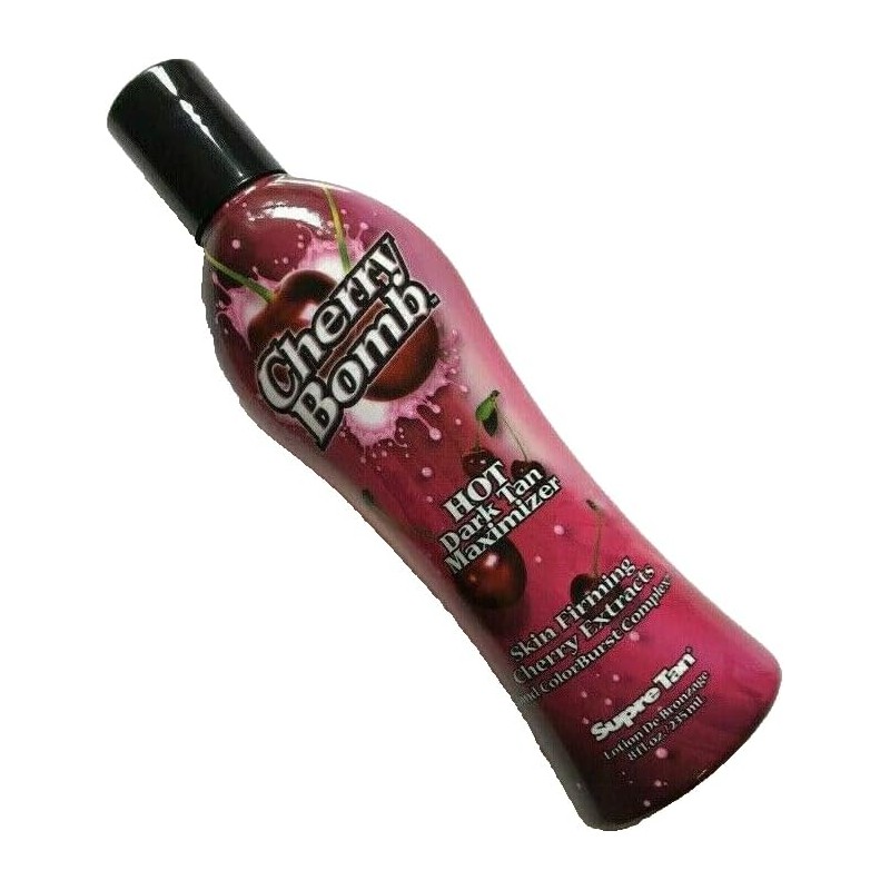 Supre Cherry Bomb Red Hot Dark Accelerator Tanning Lotion 8