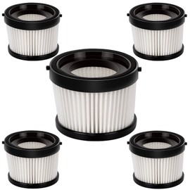 (5 Pieces) Replacement Filters Compatible with DEWALT DCV501HB 20V Cordless Handheld Vacuum, HEPA Filters Kit, Replacement Filter Parts 5 Filters, Compared to Part # DCV5011H
