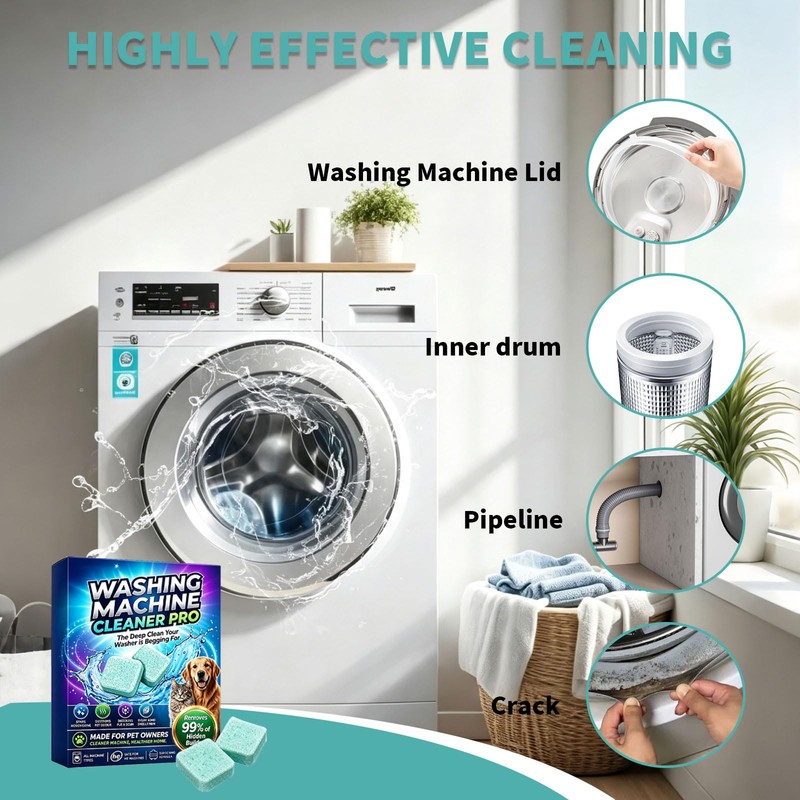 Ropizfu Washing Machine Cleaning Tablets 36 Pack