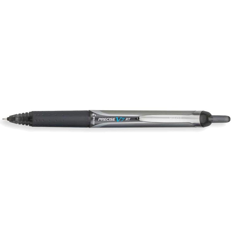8 PACK: Pilot Precise V7 Retractable Black Rolling Ball Ink