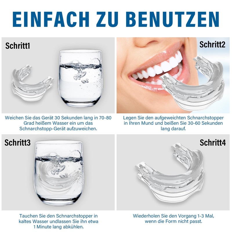 Snoring Splint, Effective Snoring Stopper Bite Splint, Night Bite Splints