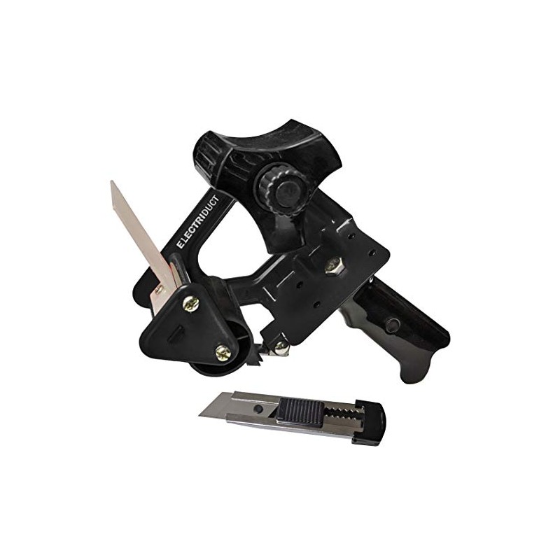 Pistola de cinta de embalaje de metal resistente de 3