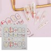 (Optional 3D Christmas Art Nail Sticker D (594))3D Christmas Art Nail Sticker D / (옵션 3D 크리스마스 아트 네일스티커 D (594))3D 크리스마스 아트 네일스티커 D