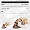 Ultum Nature Systems Bonsai - Handcrafted Hardscape Driftwood for Aquarium,