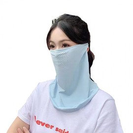 Multi-Sport UV Protection Face Mask - Golf, Cycling & Running Sun Shield 157063 One Size/Unisex Mesh Mask - Dark Gray 50ea