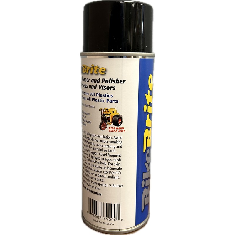 Bike Brite Plexi Brite Cleaner and Polisher, 14 oz, for