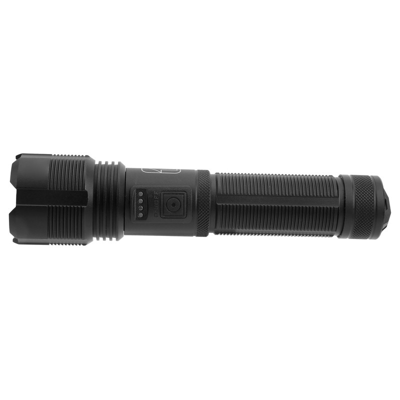 XHP50 Flashlight Zoom Power Display USB Charging Strong Brightness Torch