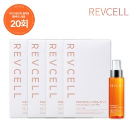 (Hyundai Home Shopping) Livcell Vita Collagen Full Face Film 20-Week Care (4 Boxes) / (현대홈쇼핑)리브이셀 비타콜라겐 풀페이스 필름 20주 관리 (총 4박스)