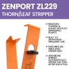 Zenport ZL229 Thorn Leaf Stripper with Insulated Finger Rest Hand