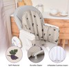 HALAA VAUVA High Chair Cushion with Cover Pad for IKEA