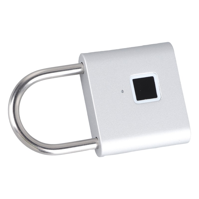 Fingerprint Padlock High Security Fast Unlocking Waterproof Long Lasting Smart