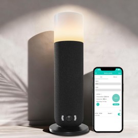 Smart Waterless Essential Oil Diffuser,Scent Diffuser for Home,Hotel Collection Diffuser APP Control,Ambient Lighting,Covers Up to 2000 Sq.Ft Aromatherapy Diffuser for Bedroom Spa Yoga Office Black