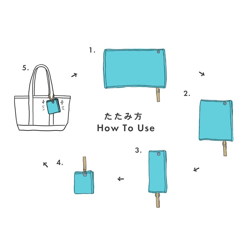 Kosugizen Mikketa+ Wearable Towel, 9.8 x 15.7 inches (25 x