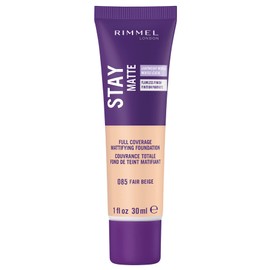Rimmel London Stay Matte Liquid Mousse - 085 Fair Beige - Foundation, Lightweight, Shine Control, Oil-Free, 1oz