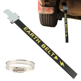 Car A-nti Static Strap Electrostatic Earth Belt, Ground Wire Strap Vehicle Safe Driving Tool, Vehicle Automobile Static Electricity with Single Copper Wire(Size:33-41cm)