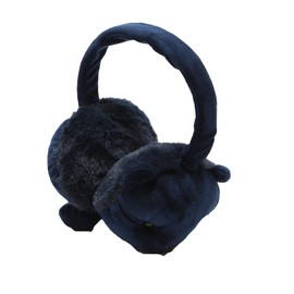 Callaway C22298203 Women's Thermal Ear Muffler (Bear Type, Interior: Fur Specification), Cold Protection, Golf, 1120_navy