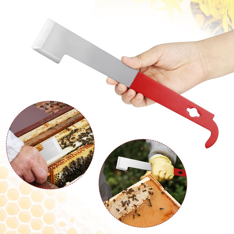 Tenalleys Stainless Steel Beekeeping Hive Tool Frame Lifter and Scraper