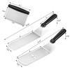 New Star Foodservice 1029161 Juego de espátulas para barbacoa de