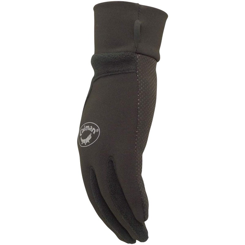 Caiman Premium Polyester Winter Work Gloves, Micro-Dot Palm, Fleece Lining,