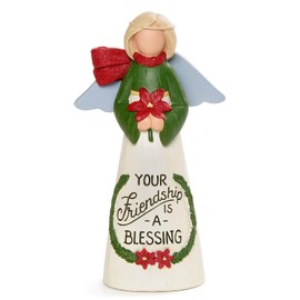 Feather & Grace Angel Figurine Friendship A Blessing Guardian Angel Xmas Gift 13188
