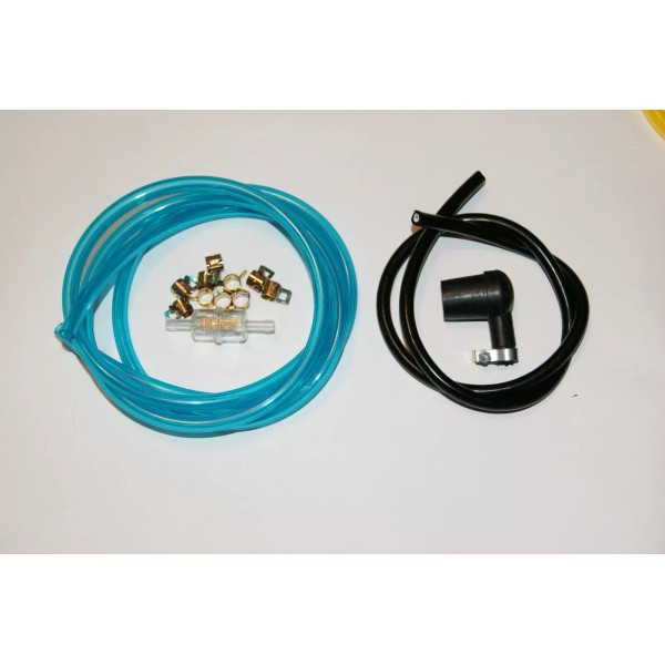 Unbranded BARTAVUS MOPED CARBURETOR 3/16 FUEL LINE IGNITION COIL SPARK