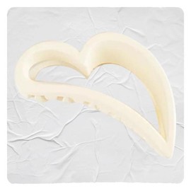 Hair clip half-up heart hair clip hair clip women / 머리집게핀 반머리 하트 헤어 집게핀 머리핀 여성