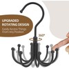 ZEDODIER Tank Top Hanger, 2 Pack Rotatable Bra Organzier for