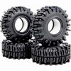 HOBBYSOUL 1.0 Crawler Tires 58mm Tall 1.0'' Mud Slingers Super