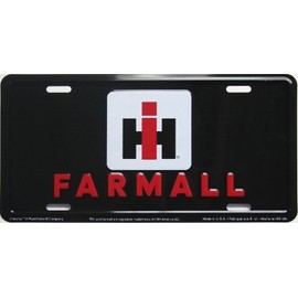 Diesel Power Plus Farmall Ih International Harvester Tractor Farm License Plate Tag Embossed Truck