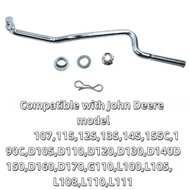 GX20497A Front Draft Arm Kit Deck Lift Linkage Hanger Arm Suitable For John Deere GX20497 M112982 H135891 24M7044 M144705, Suitable For102 115 125 155C D155 LA L100 L120 L130 LA120 D140 X S E Series