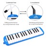 EastRock 32 Key Melodica Instrument Keyboard Soprano Piano Style with