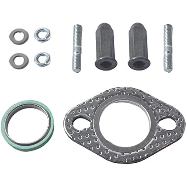 GY6 Exhaust kit(Nuts&Gasket&Exhaust Studs) FIT for GMB139 Engine 50cc 70cc