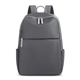 DORRISO Women's Backpack Fashion Daypacks Travel Backpacks for 14 16 Inch Laptop School Bag Large Capacity Tourism Casual Shoulder Bags Waterproof Women Backpack, Grey B, Rucksack