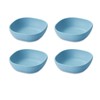 Fkereg Set of 4 Small Dipping Sauce Bowls 4.5 Oz,