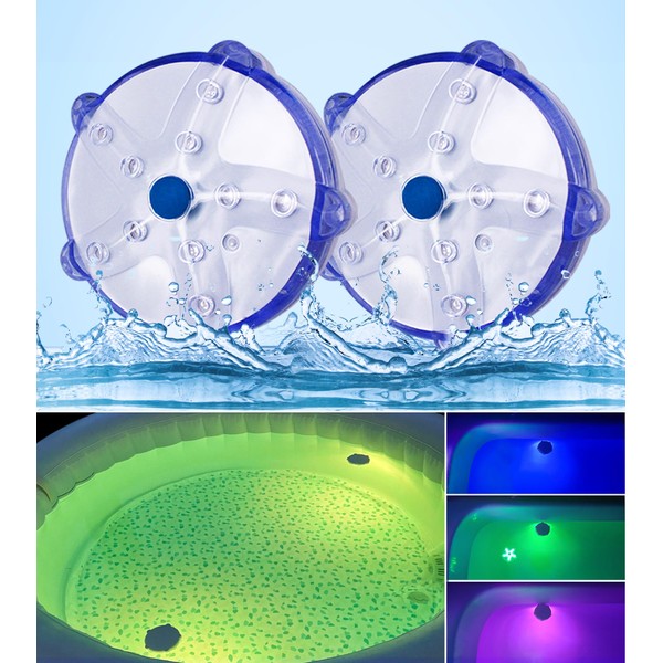 Bath Spa Lights, Floating Light for Hot Tub, IP68 Waterproof