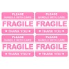 Fragile Sticker,200pcs 2x3 Pink Fragile Sticker for Boxes,Cartons Shipping