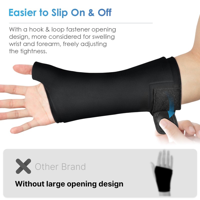 Comfitech Wrist Ice Pack Wrap for Hand, Thumb & Arm