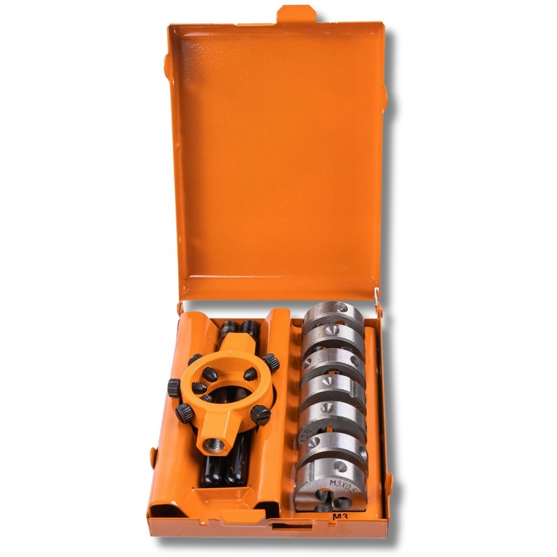 Set of 8 Thread Cutter M3-M12 Thread DIN223 Threading Die