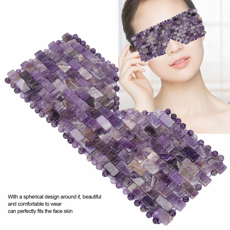 Eye Relax Mask Face Massager Natural Jadestone Reduce Dark Circle