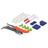Caulking Tool Kit Glue Cleaning Silicone Grout Removal Scraper Set